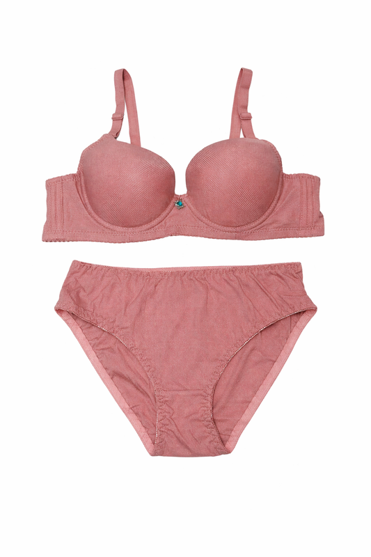 Everyday Comfort Ribbed Bra & Panty Set