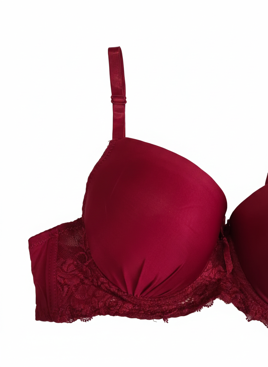 Luxury Floral Lace Padded Bra & Panty Set