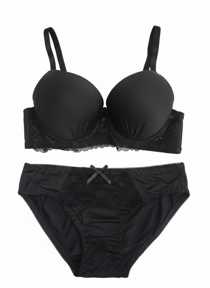 Luxury Floral Lace Padded Bra & Panty Set