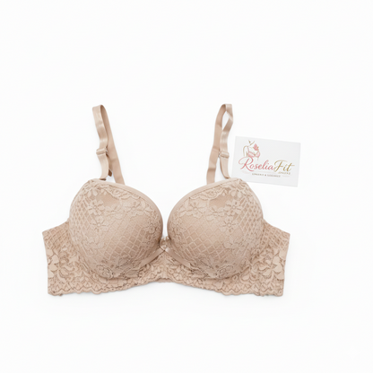 Blossom Lace Push Up Bra